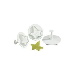 Remise ???? 3 Découpoirs Petite Feuille de Lierre à Poussoir ????