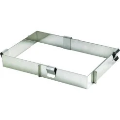 Budget ???? Cadre à Pâtisserie Extensible Grand Modèle 33 x 59 cm ????