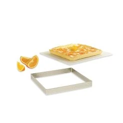 Tout neuf ❤️ Carré perforé L. 20 cm de L'école Valrhona par De Buyer ???? -Patisse Magasin carre perfore l 20 cm de l ecole valrhona par de buyer 2