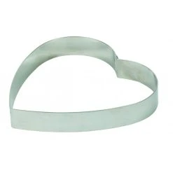 Promo ???? Cercle à Entremets Coeur Inox 22 cm x H 3 cm Mallard ⭐