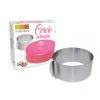 Acheter ✔️ Cercle à Pâtisserie Extensible Inox Scrapcooking ✔️