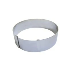 Meilleure vente ???? Cercle à Pâtisserie Extensible Ø18 à 36 cm Inox De Buyer ????