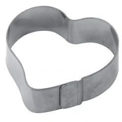 De gros ???? Cercle à Tarte Inox Coeur 6,5 x 6 cm x H 2 cm Pavoni ????