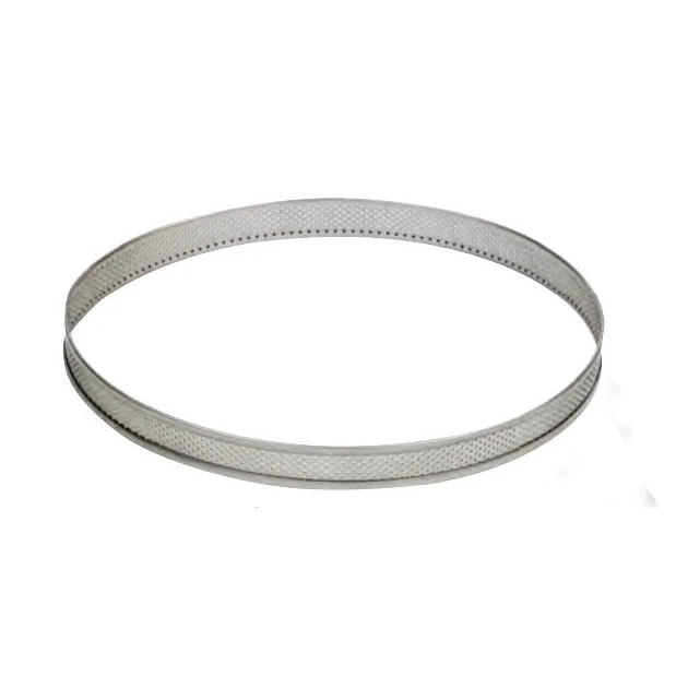 Acheter ???? Cercle à Tarte Inox Perforé Ø26 cm H.2 cm ???? 2 Acheter ???? Cercle à Tarte Inox Perforé Ø26 cm H.2 cm ???? – Image 2