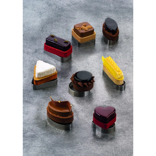 Top 10 ❤️ Cercle à Tarte Triangle Inox Micro-perforé 8,5 x 7,5 cm x H 2 cm Pavoni ⌛ 2 Top 10 ❤️ Cercle à Tarte Triangle Inox Micro-perforé 8,5 x 7,5 cm x H 2 cm Pavoni ⌛ – Image 2