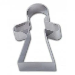 Vente flash ⌛ Cercle Inox Mannele Femme 10,5 x 7 cm x H 1,5 cm Gobel ????