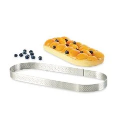 Top 10 ❤️ Cercle perforé forme Oblong 27 x 8 cm de L'école Valrhona par De Buyer ✨ -Patisse Magasin cercle perfore forme oblong 27 x 8 cm de l ecole valrhona par de buyer 2