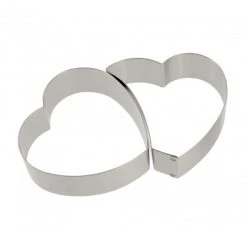 Le moins cher ???? Coeurs entrelacés inox Moule - Découpoir Gobel ⌛