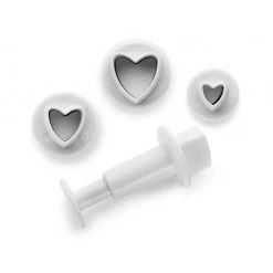 Coupon ✨ Emporte-Pièce avec Poussoir Coeur (x3) Ibili ????