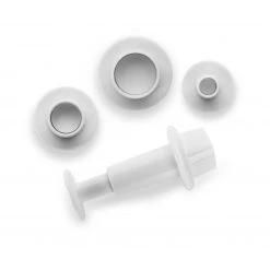 De gros ???? Emporte-Pièce avec Poussoir Rond (x3) Ibili ????