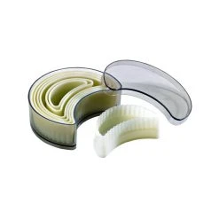 Meilleure vente ???? Emporte Pièce Croissant Cannelé Polyglass (x7) ????