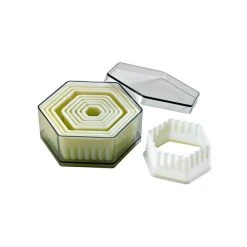 Sortie ???? Emporte Pièce Hexagonaux Cannelés Polyglass (x9) ????