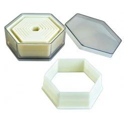 Budget ???? Emporte-Pièce Hexagone Uni Polyglass (x9) Ibili ⭐