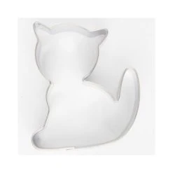 Promo ⭐ Emporte-pièce Inox Chat 5 x 4 cm Cookie Cutters ????