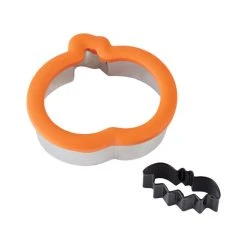 Meilleure affaire ???? Emporte Pièce Inox Citrouille et Chauve-souris ????