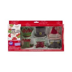 Remise ???? Emporte-Pièce Inox Personnages Noël (x7) Wilton ????