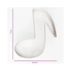 Bon marché ???? Emporte-Pièce Note de Musique 7 cm Cookie Cutters ????