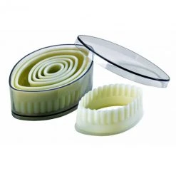 Tout neuf ???? Emporte Pièce Ovale cannelé Polyglass (x7) ????