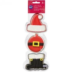 Vente flash ❤️ Emporte Pièces Père Noël 7.5cm (x3) Wilton ????