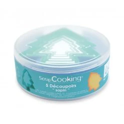 Meilleur prix ???? Emporte-Pièces Sapin (x5) Scrapcooking ????