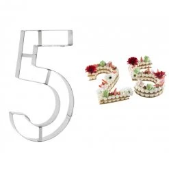 Top 10 ✔️ Grand Emporte Pièce Inox Chiffre 5 32x18 cm ????