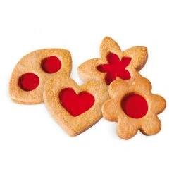 Sortie ???? Kit 4 découpoirs pour Biscuits à la confiture ???? -Patisse Magasin kit 4 decoupoirs pour biscuits a la confiture 2