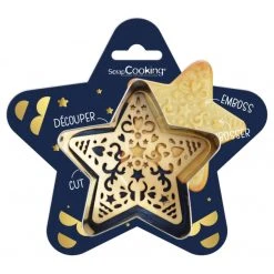 Meilleur prix ???? Kit Biscuit de Noël Étoile 8,8 cm Scrapcooking ????