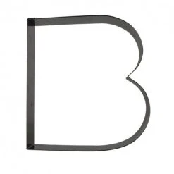 Budget ???? Lettre inox B Moule-Découpoir Gobel ????