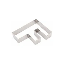 Meilleur prix ???? Lettre inox F Moule-Découpoir Gobel ⌛