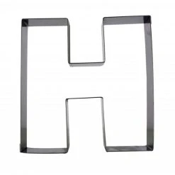 Sortie ???? Lettre inox H Moule-Découpoir Gobel ????