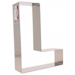 Tout neuf ???? Lettre inox L Moule-Découpoir Gobel ???? -Patisse Magasin lettre inox l moule decoupoir gobel 2