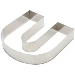 Meilleur prix ⌛ Lettre inox U Moule-Découpoir Gobel ????