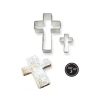 Vente flash ???? Lot de 2 Emporte-Pièces Croix 4,5 et 10 cm PME ????