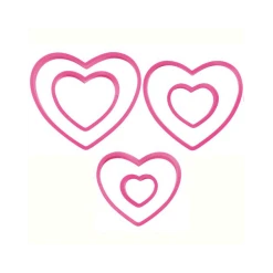 Grosses soldes ✔️ Lot de 6 Emporte-Pièces Cœur Wilton ????