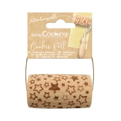 Promo ✔️ Mini Rouleau à Pâtisserie Empreinte Etoile 7 cm Scrapcooking ????