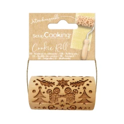 De gros ???? Mini Rouleau à Pâtisserie Empreinte Pain d'Epices 7 cm Scrapcooking ⭐