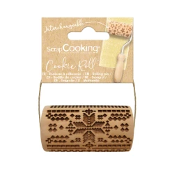 Acheter ???? Mini Rouleau à Pâtisserie Empreinte Point de Croix 7 cm Scrapcooking ????