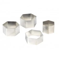 Tout neuf ???? Nonnette Hexagonale Inox Ø 8 cm H4 cm ????