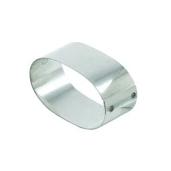 Acheter ❤️ Nonnette Ovale Inox 7 cm x H 3 cm ????