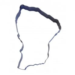 Vente flash ✨ Cercle Inox Pays Guyane 15 x 12 cm x H 3 cm Gobel ????