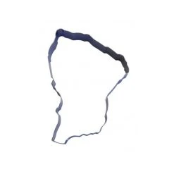 Bon marché ⭐ Cercle Inox Pays Guyane 25 x 19 cm x H 4,5 cm Gobel ????