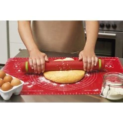 Grosses soldes ✔️ Rouleau à Pâtisserie ajustable rouge 41 cm ???? -Patisse Magasin rouleau a patisserie ajustable rouge 41 cm 3