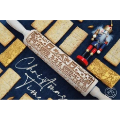 Coupon ❤️ Rouleau à Pâtisserie Motif Casse Noisette 39 cm Scrapcooking ???? -Patisse Magasin rouleau a patisserie motif casse noisette 39 cm scrapcooking 2