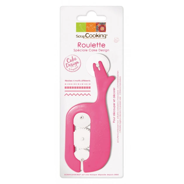 Nouveau ⌛ Roulette pour Pâte à Sucre Scrapcooking ???? 1 Nouveau ⌛ Roulette pour Pâte à Sucre Scrapcooking ????